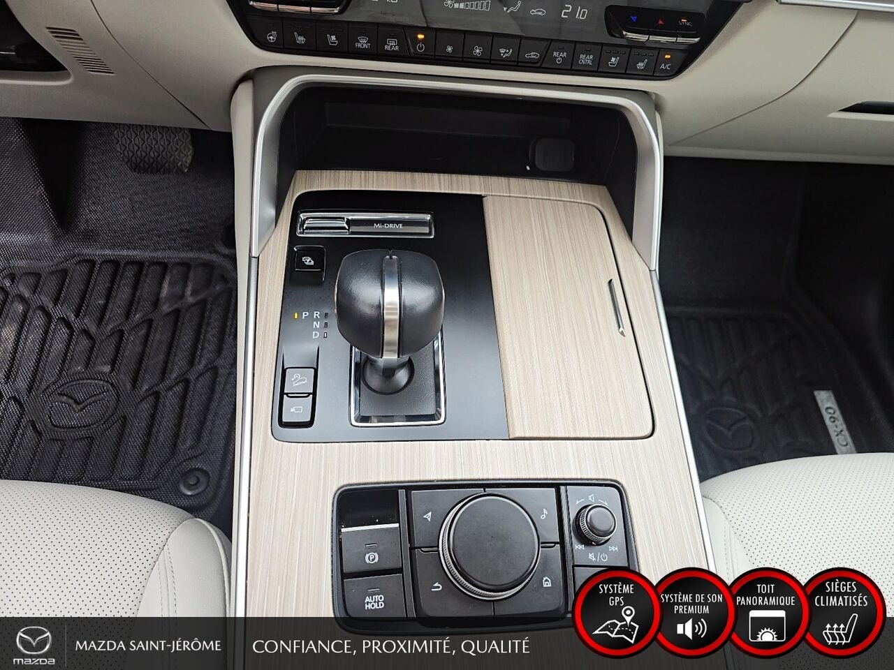 2025 Mazda CX-90 hybride rechargeable Blue Saint-Jérôme - photo #18