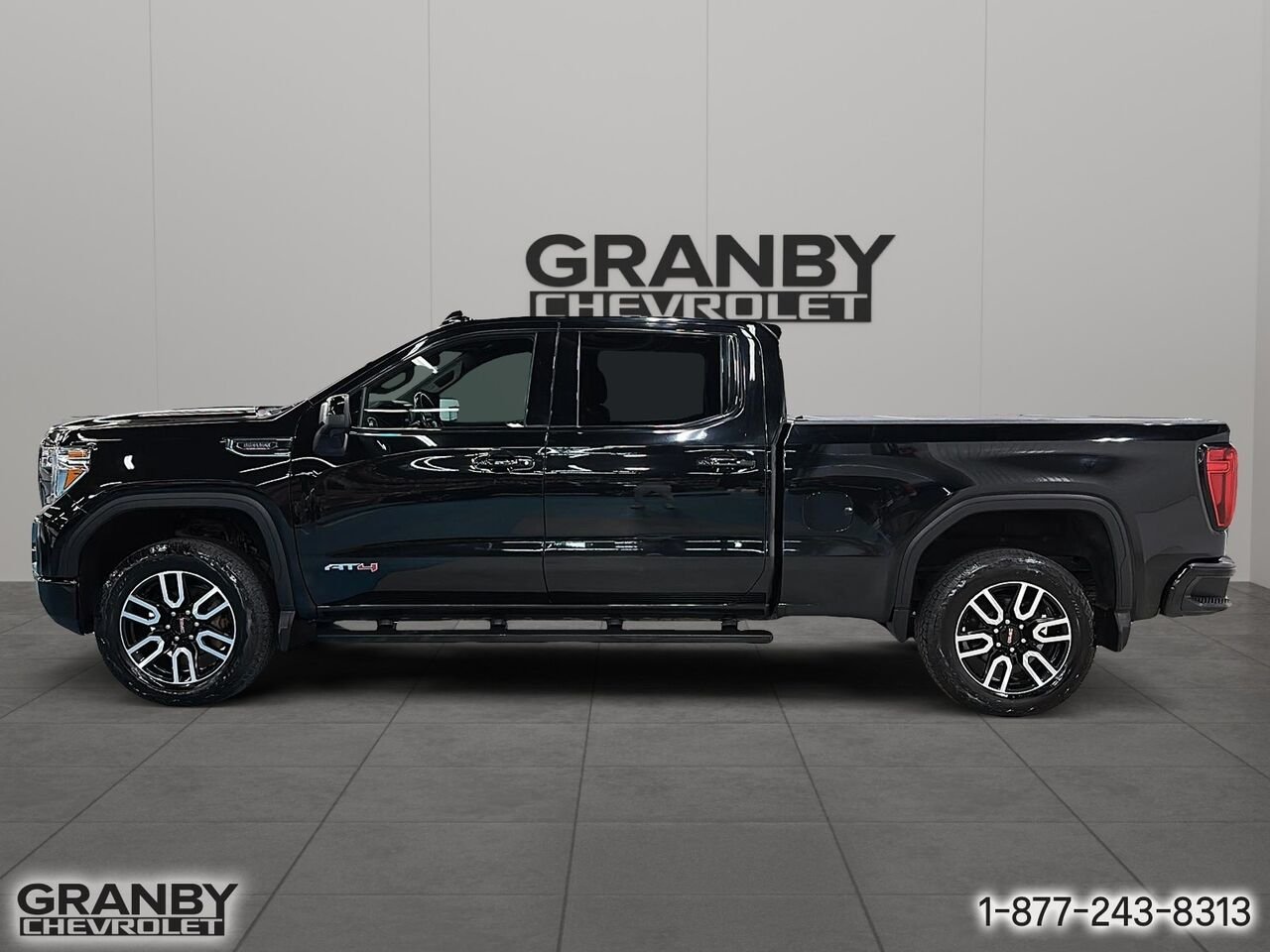 2021 GMC Sierra 1500 AT4 CREWCAB BOITE 6.6 MOTEUR 3.0L DIESEL | 26-0833A Black Granby - photo #7