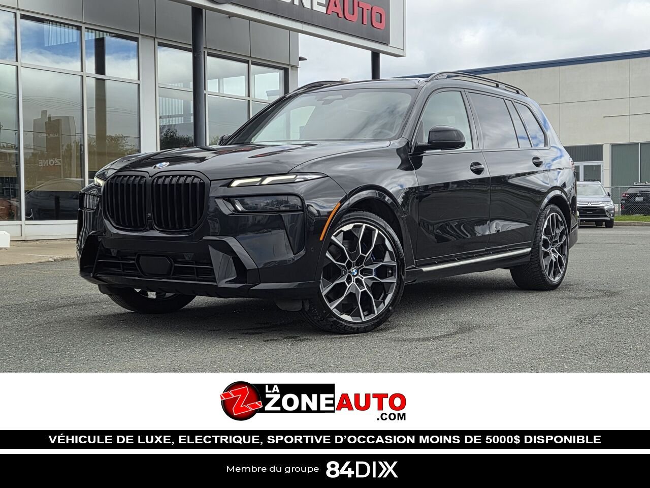 BMW X7 40i xDrive 2023 Noir Granby - photo #0