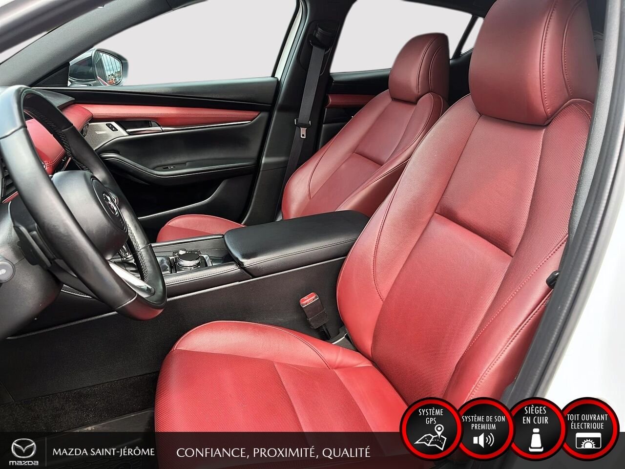 2025 Mazda Mazda3 Sport White Ste-Agathe des Monts - photo #17