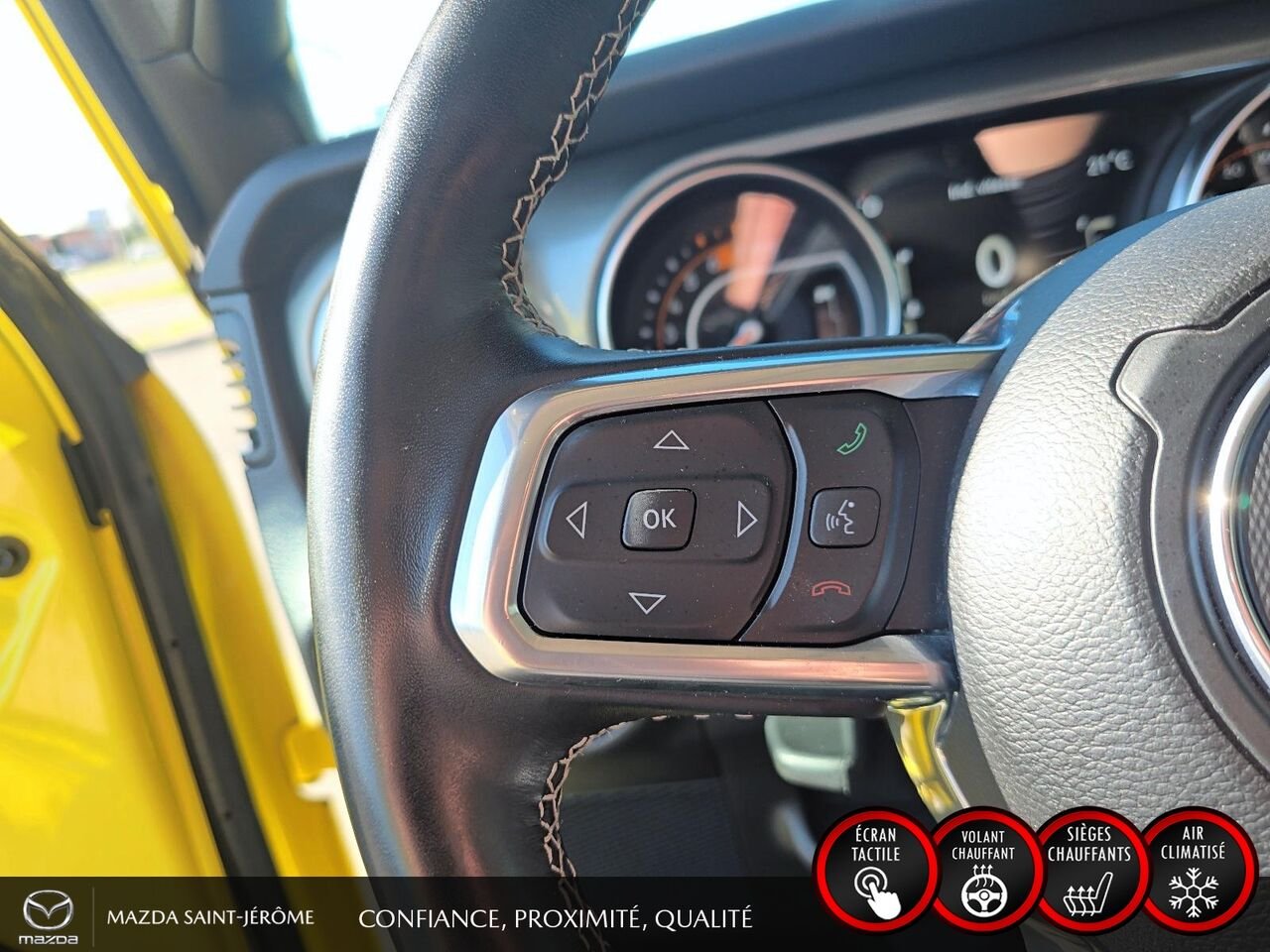 2023 Jeep Wrangler Yellow Saint-Jérôme - photo #12