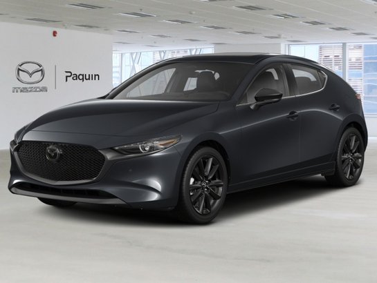 2026 Mazda Mazda3 Sport GT avec moteur turbo BA TI i-ACTIV Jet Black Mica