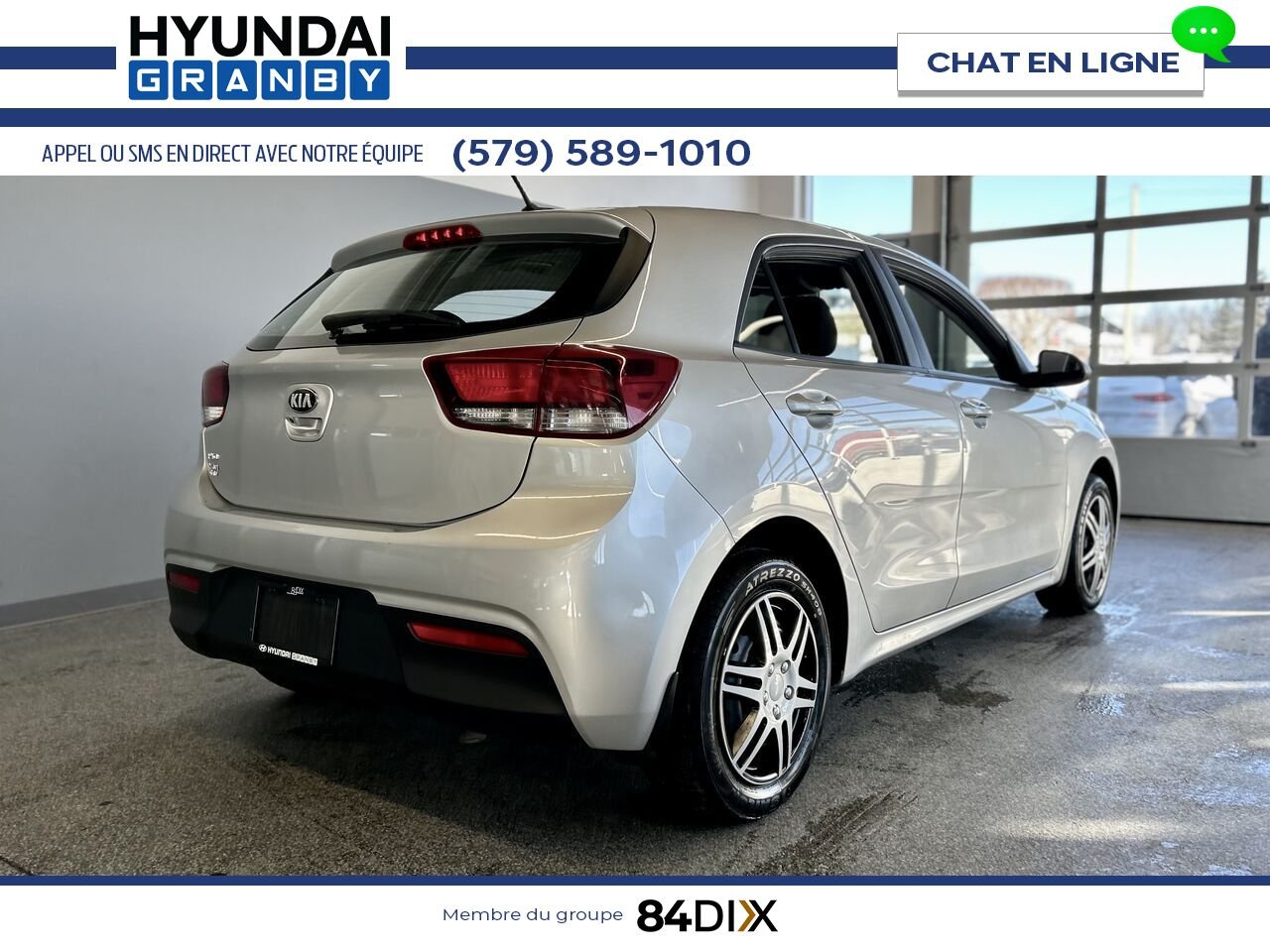 2018 Kia Rio 5 portes Grey Granby - photo #7