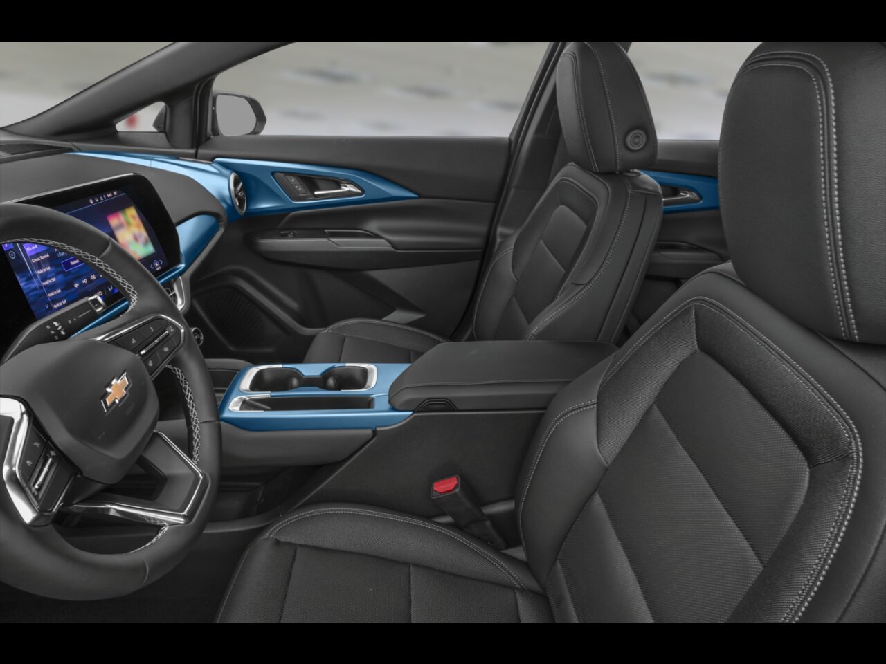 CHEVROLET Equinox EV 4 portes - LT 2026 Bleu déferlante métallisé Gatineau - photo #12