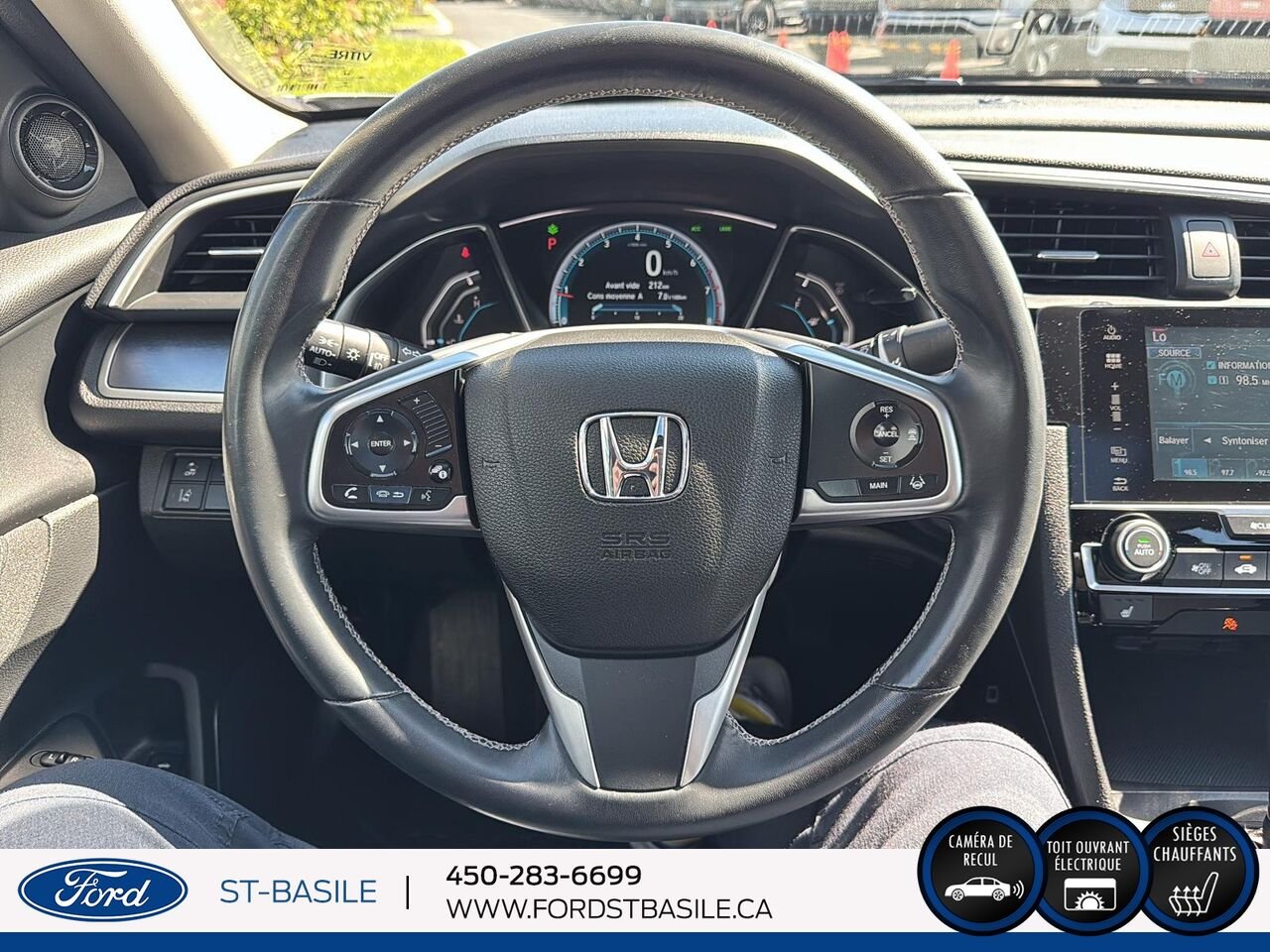 HONDA CIVIC 2018 Argent Saint-Basile-le-Grand - photo #20