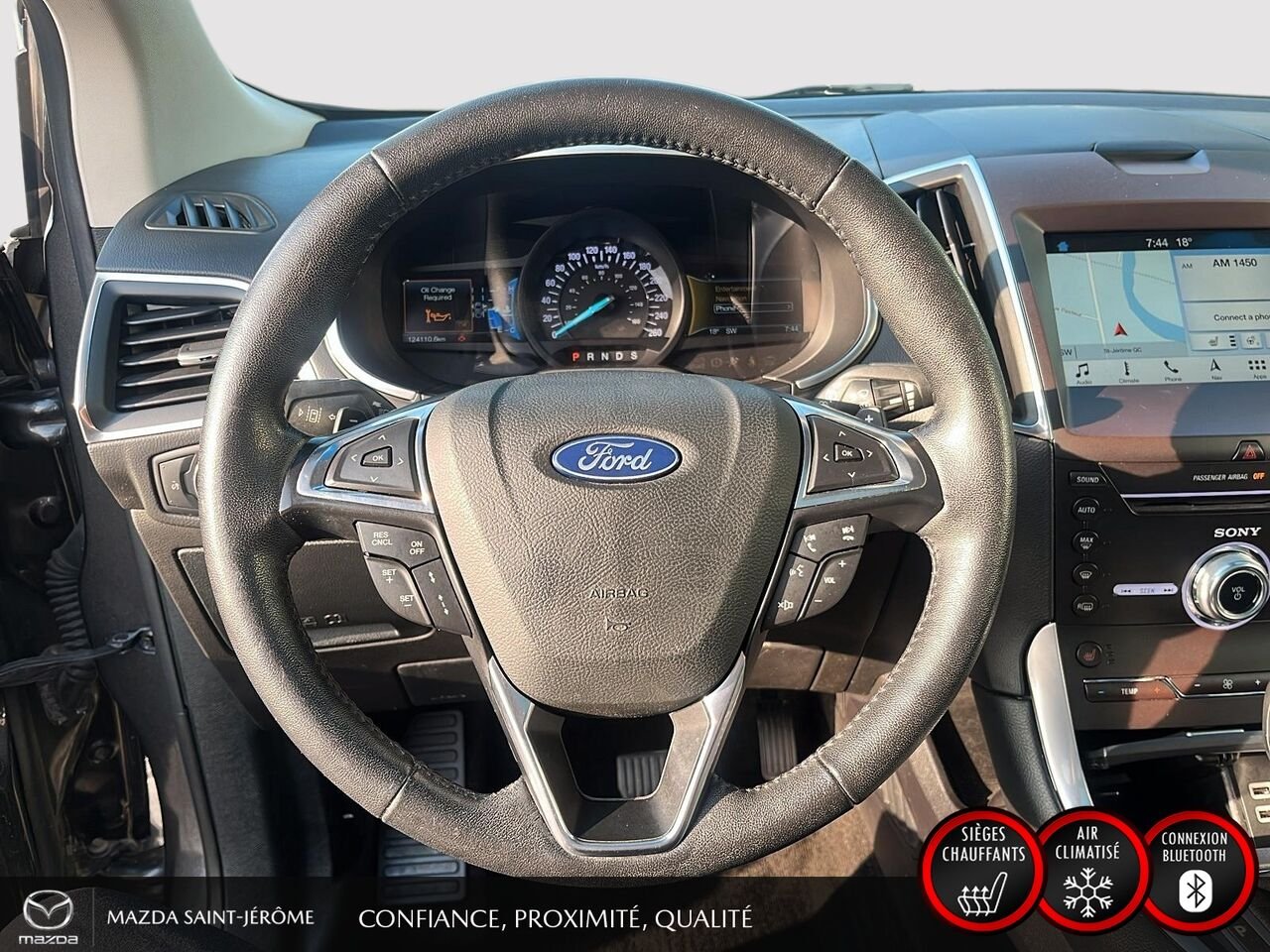Ford Edge 2018 Gris Ste-Agathe des Monts - photo #13
