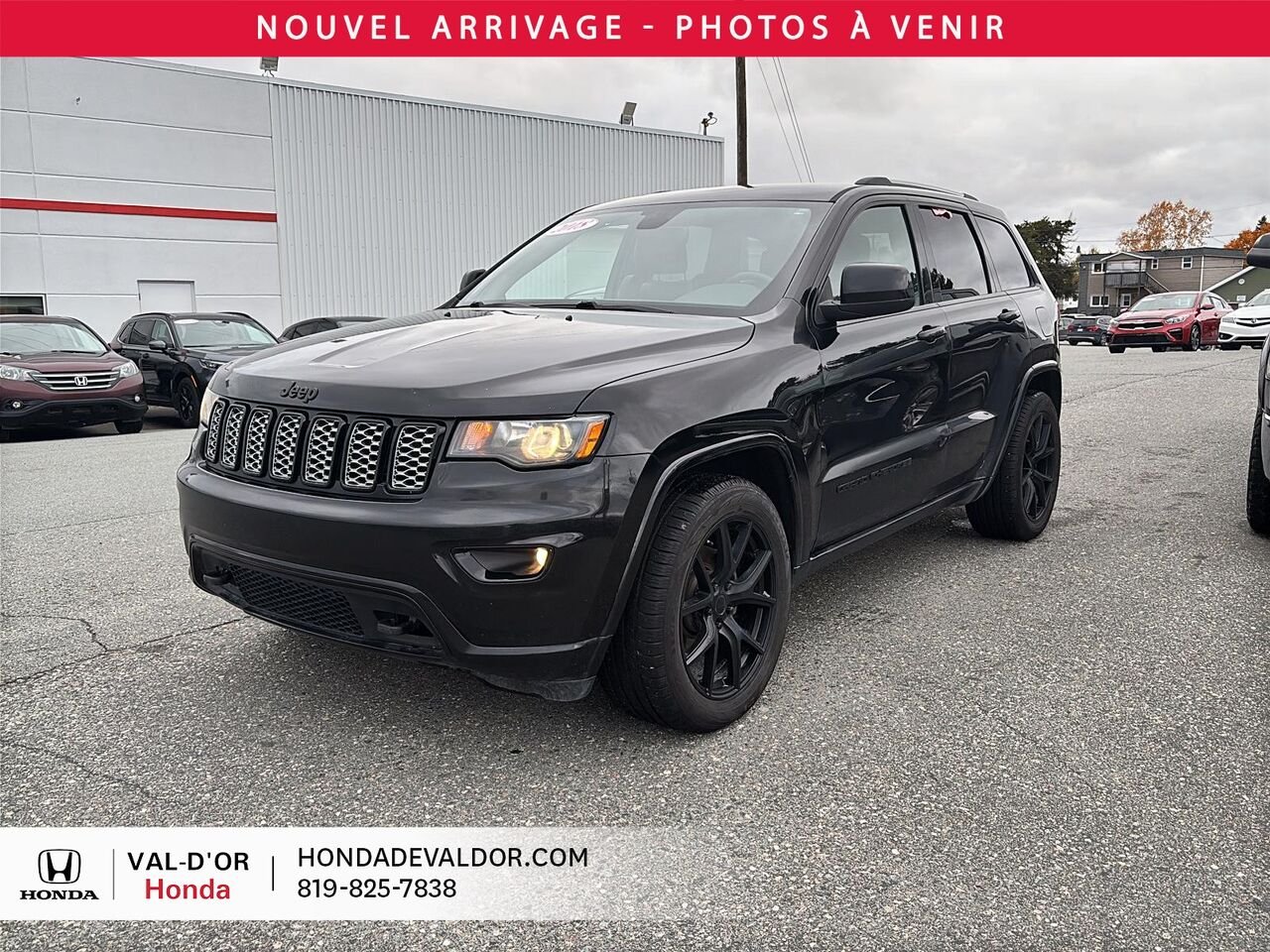 2018 Jeep Grand Cherokee Altitude IV 4x4 *Disponibilité limitée* Black Val-d'Or - photo #0
