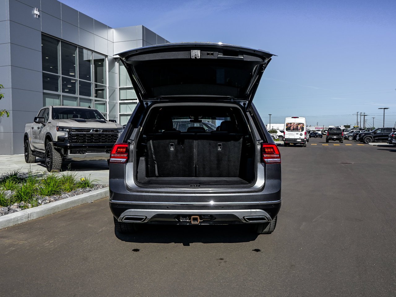 2018 Volkswagen Atlas Execline 3.6 FSI 4MOTION Grey Sherwood Park - photo #13