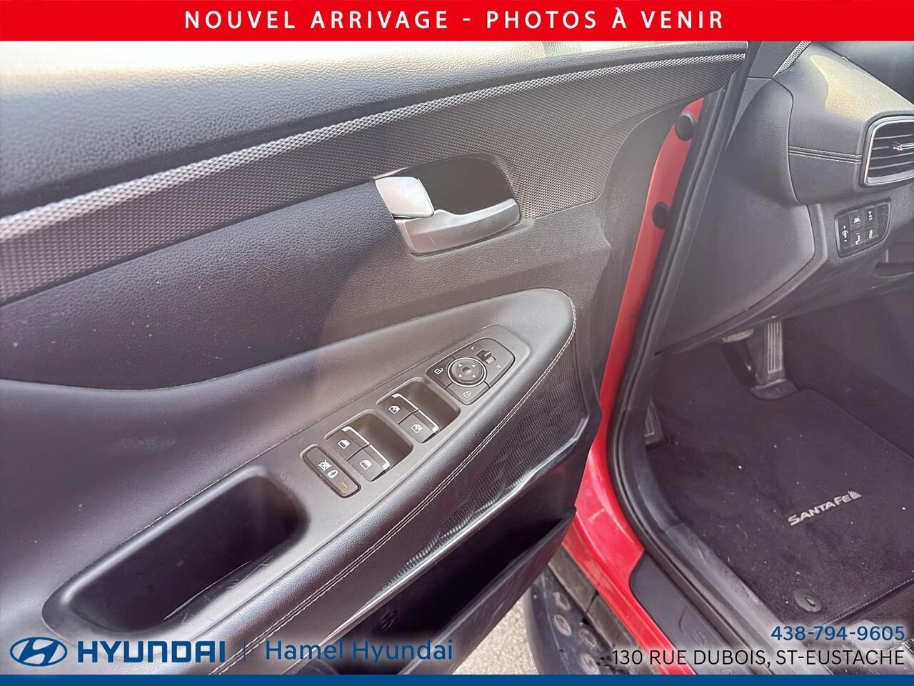 2020 Hyundai Santa Fe Red Saint-Eustache - photo #8