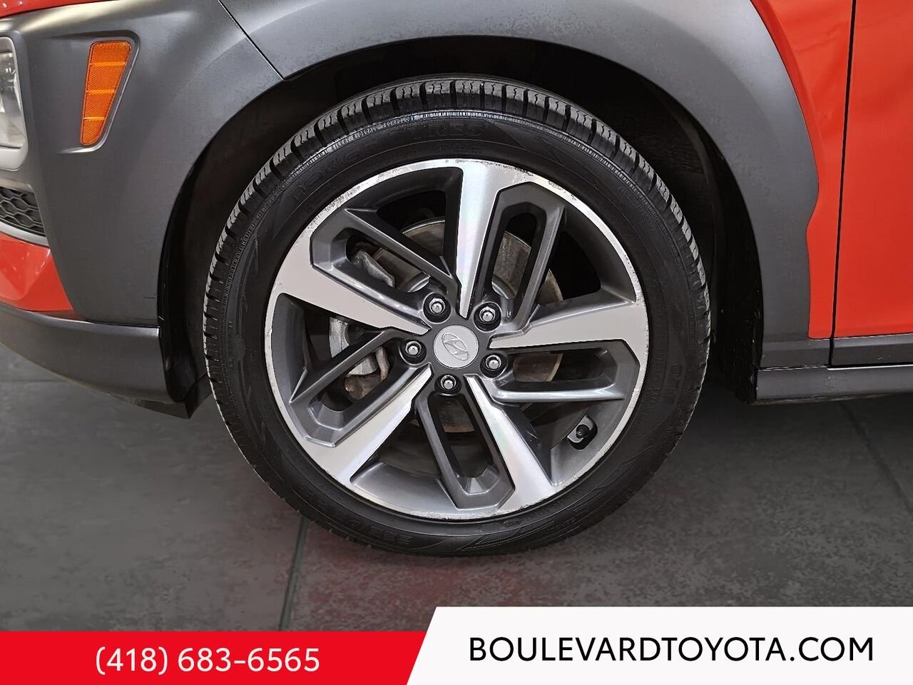 Hyundai Kona 100408A-51 | 1.6T ULTIMATE TI, AWD 2020 Orange Québec - photo #6