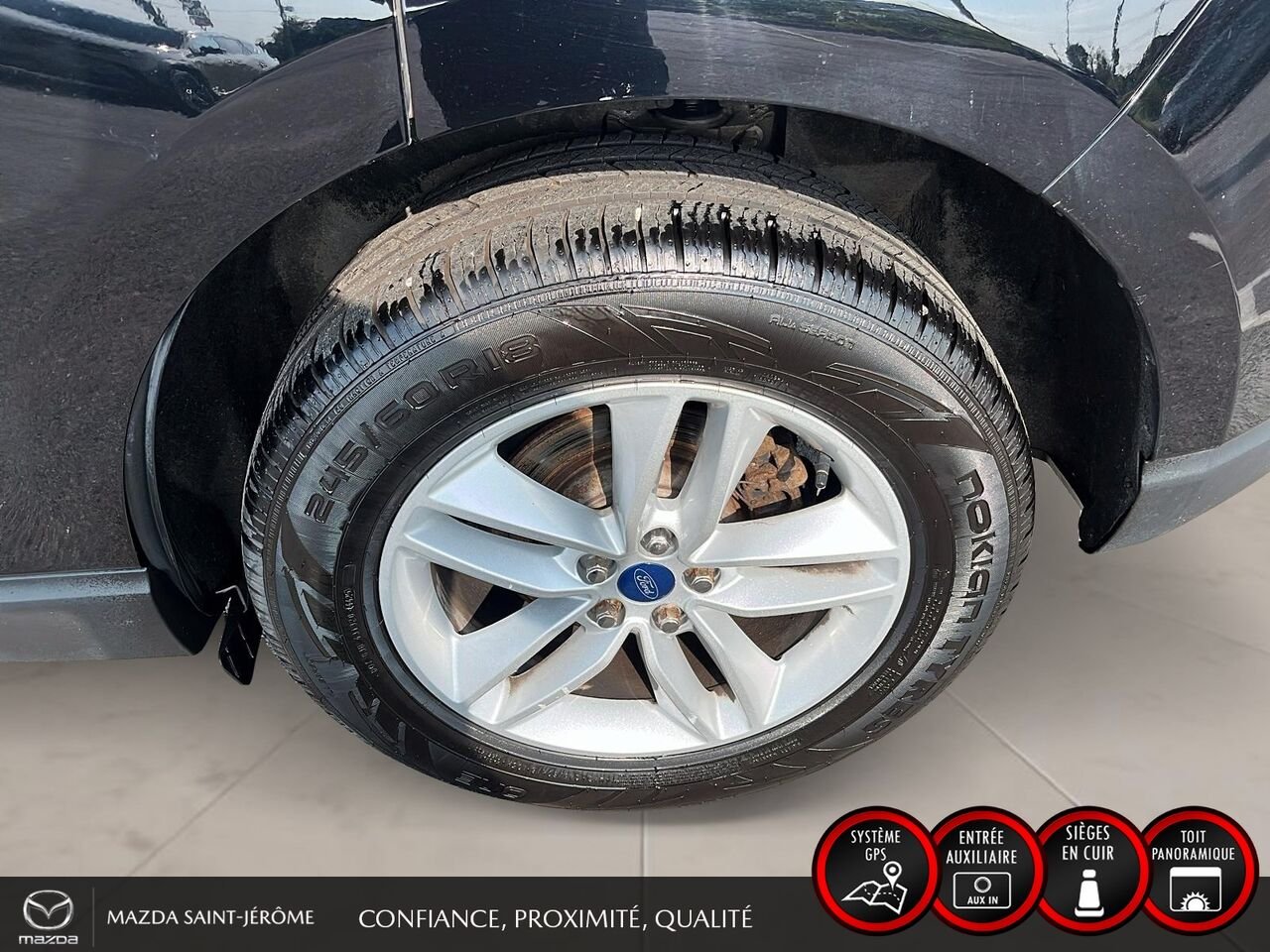 2018 Ford Edge Black Ste-Agathe des Monts - photo #11