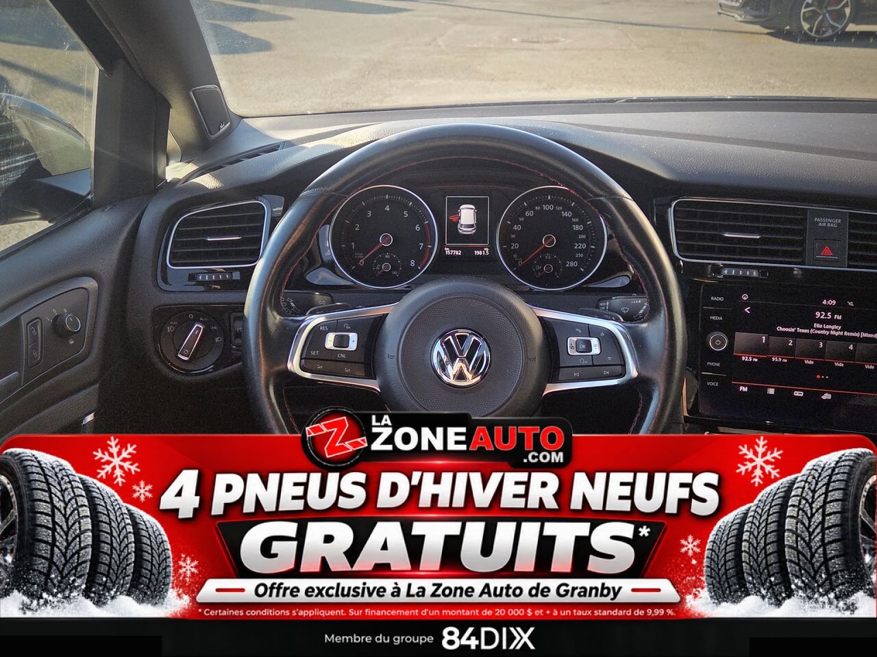 Volkswagen Golf GTI DSG 2018 Noir Granby - photo #13