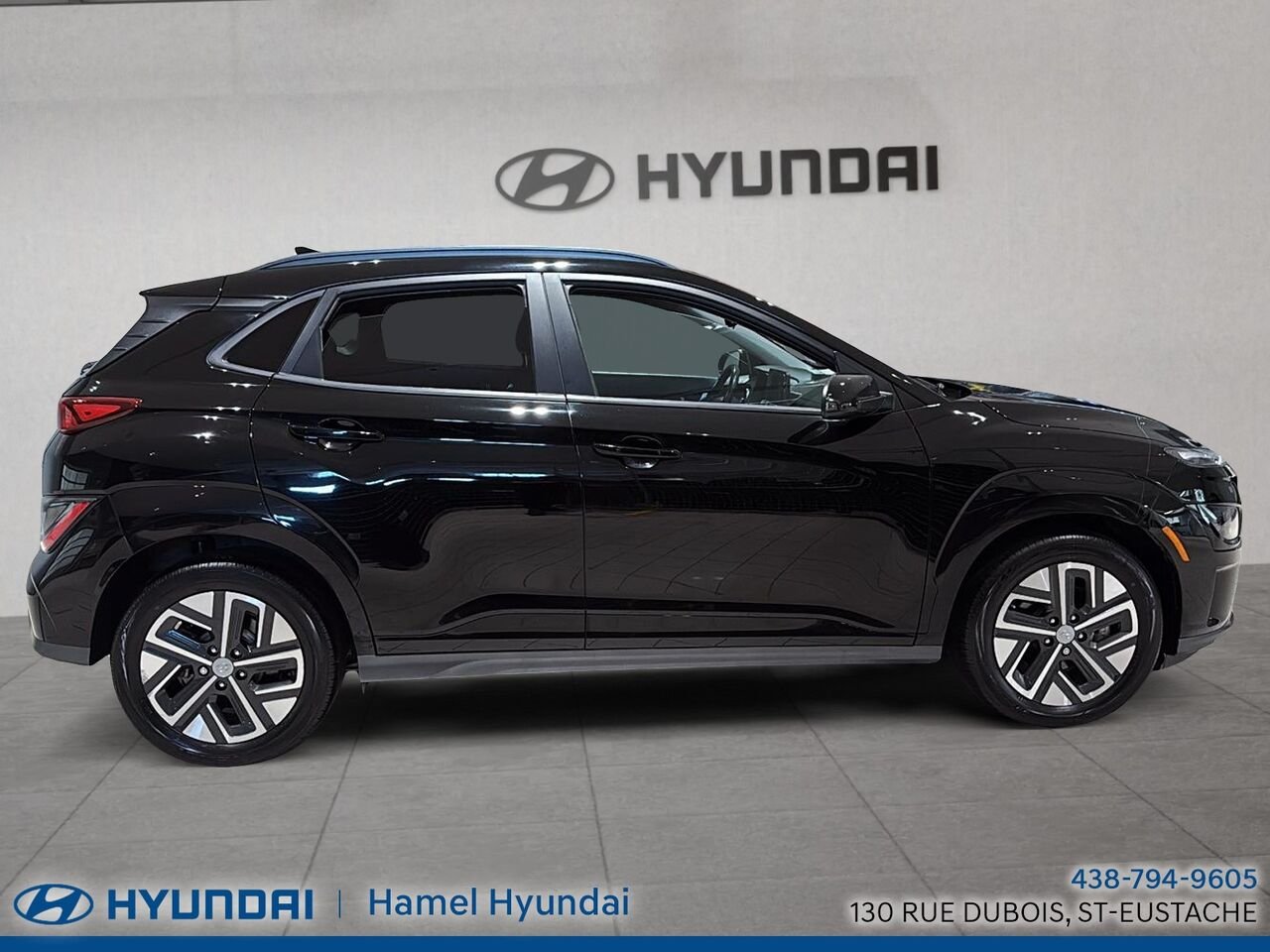 Hyundai Kona électrique 2023 Noir Saint-Eustache - photo #1