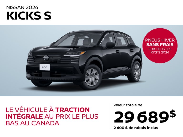 Promo Nissan Kicks S
