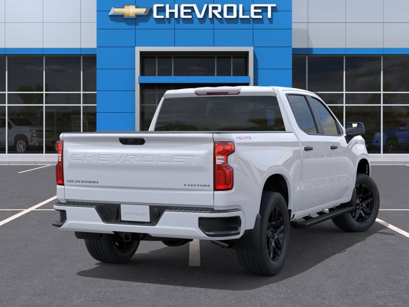 CHEVROLET Silverado 1500 Custom cabine multiplace 4RM 147 po 2026 BLANC SOMMET Gatineau - photo #3