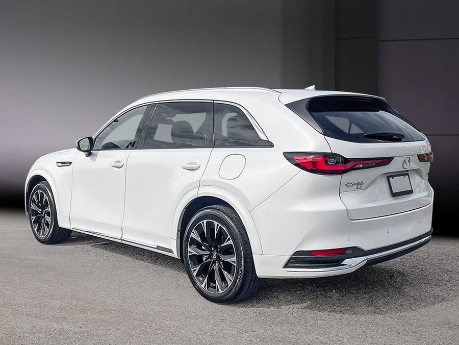 Mazda CX-90 hybride léger Signature 2026 Blanc rhodium métallisé