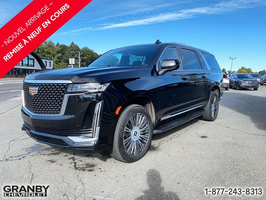 2023 Cadillac Escalade ESV Luxe 4 portes 4RM Black