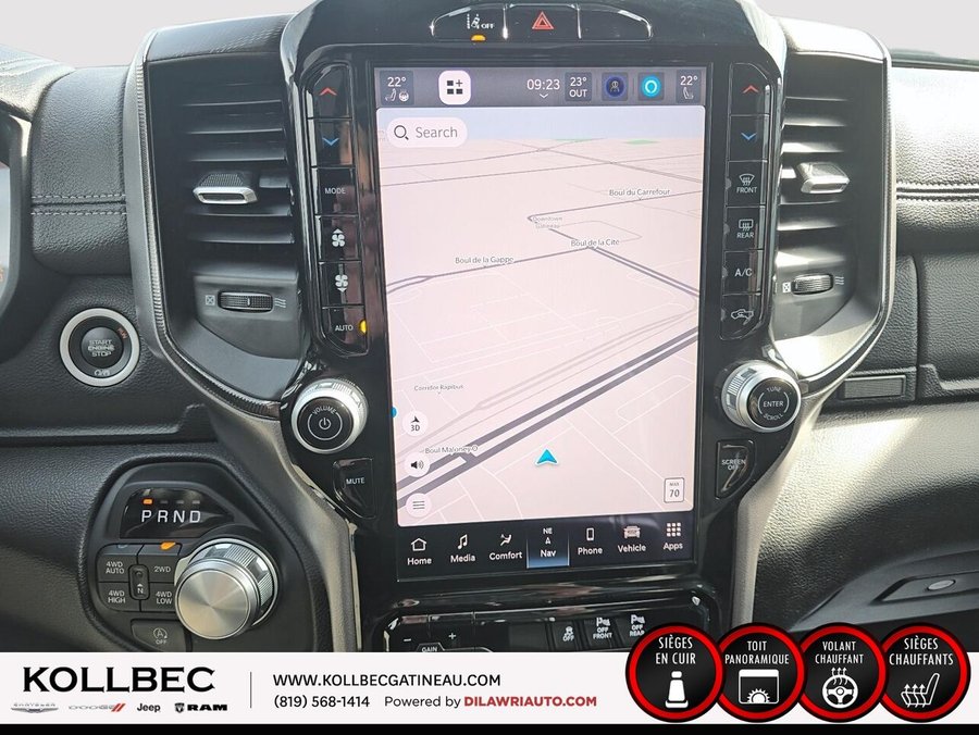 2025 RAM 1500 SPORT *** UN PROPRIO + CLEAN CARFAX *** Black