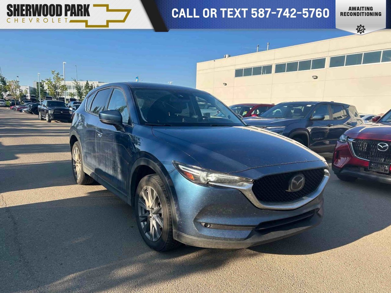 2019 Mazda CX-5 GT Auto AWD Blue Sherwood Park - photo #0