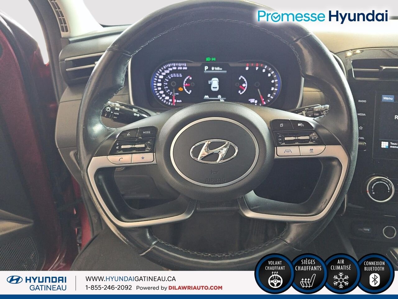 2023 Hyundai Tucson Red Gatineau - photo #10