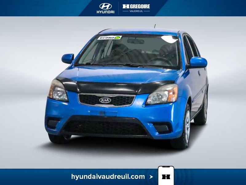 2011 Kia Rio Blue Saint-Eustache - photo #4