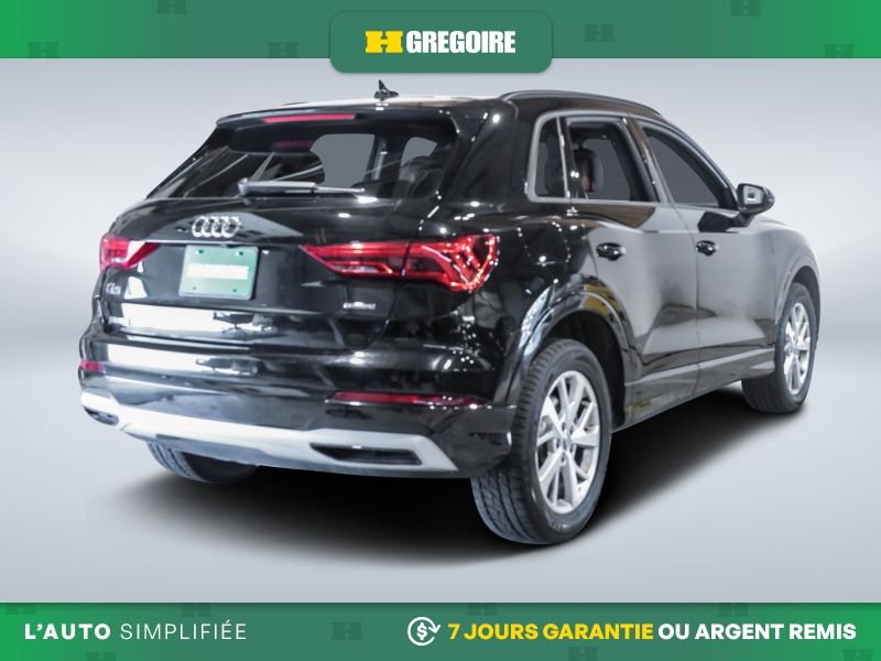 Audi Q3 821606 | Komfort AWD AUTO AC CUIR TOIT MAGS CAM RECULE 2019 Noir Laval - photo #8