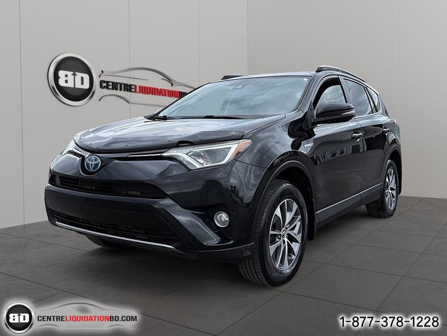 2017 Toyota RAV4 Hybrid LE+ 4 portes Black