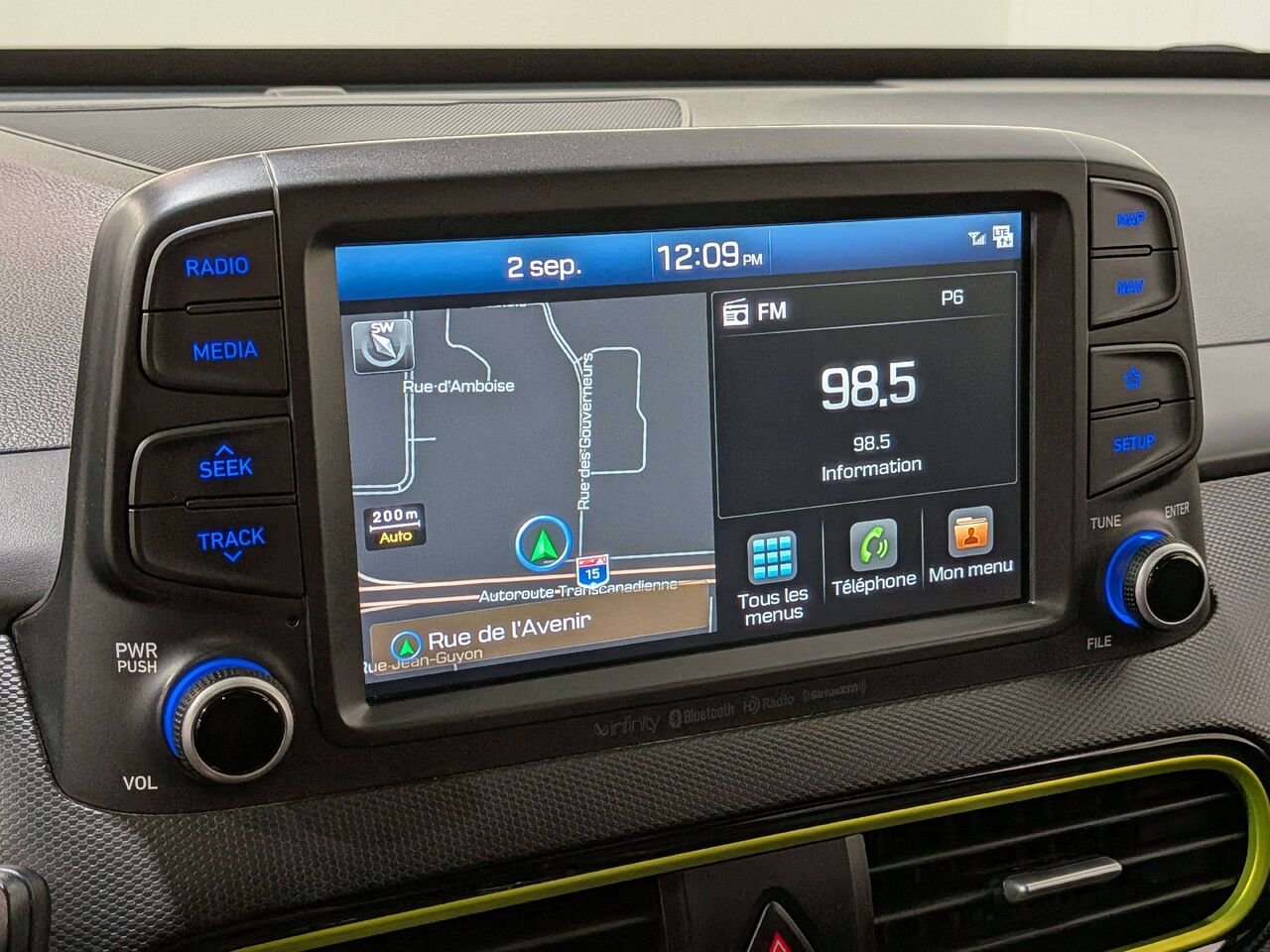 2019 Hyundai Kona 1.6T Ultimate AWD w/Lime Colour Pack Green Val-David - photo #20