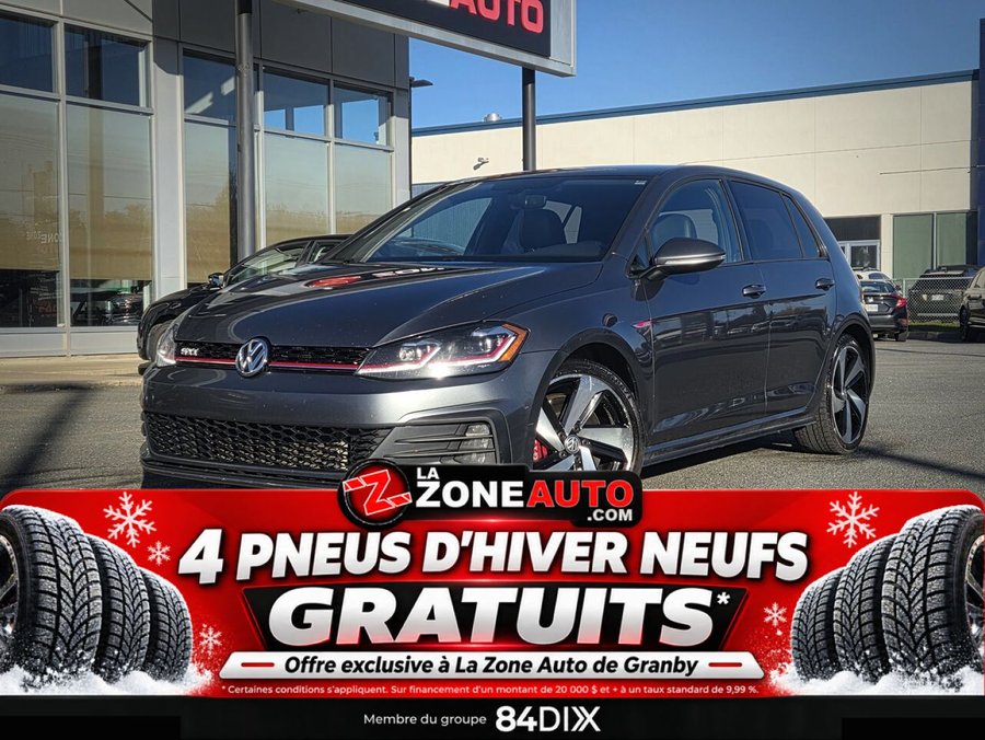 Volkswagen Golf GTI DSG TRANSMISSION DSG + 220 HP 2018 Noir