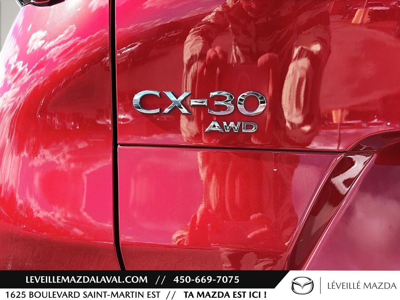 2024 Mazda CX-30 GS TI Red Laval - photo #9