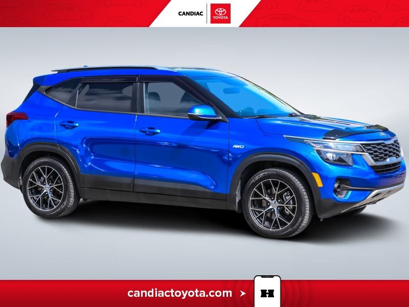 Kia Seltos TA04277 | LX AWD - BAS KM - MAGS - CAMERA RECUL 2021 Bleu Laval - photo #0