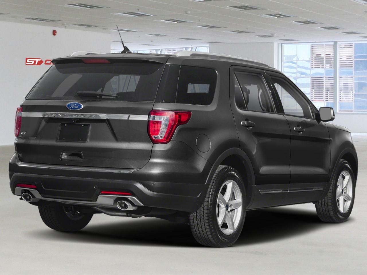 Ford Explorer 2019 Gris Saint-Georges - photo #2