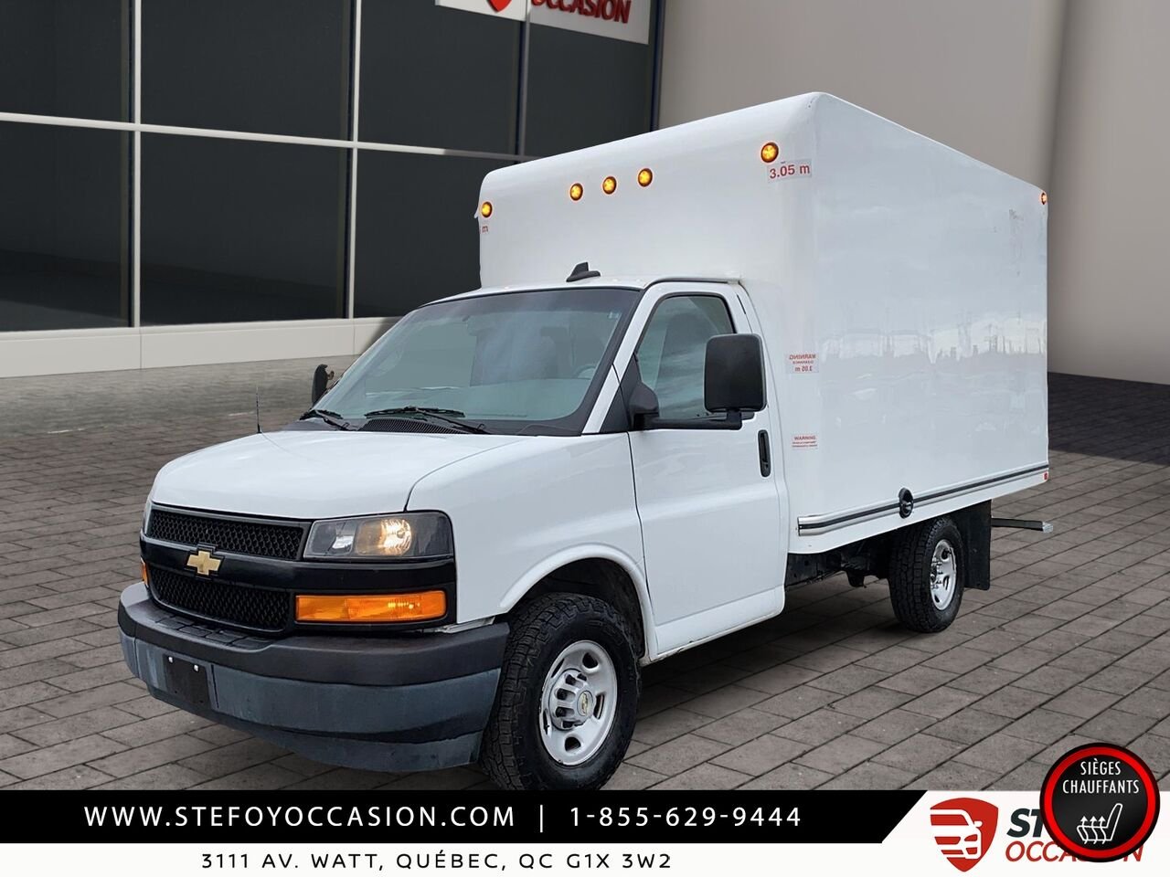2024 Chevrolet Fourgonnette commerciale tronquée Express White Québec - photo #0