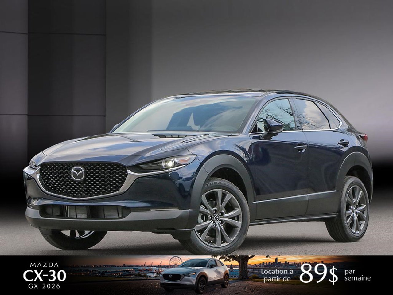 Mazda CX-30 3MVDMBDL8TM244257 2026 Bleu cristal foncé mica Mirabel - photo #0