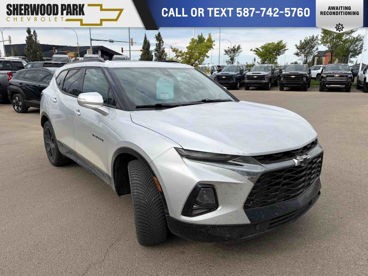2021 Chevrolet Blazer AWD 4dr RS Grey Sherwood Park - photo #0