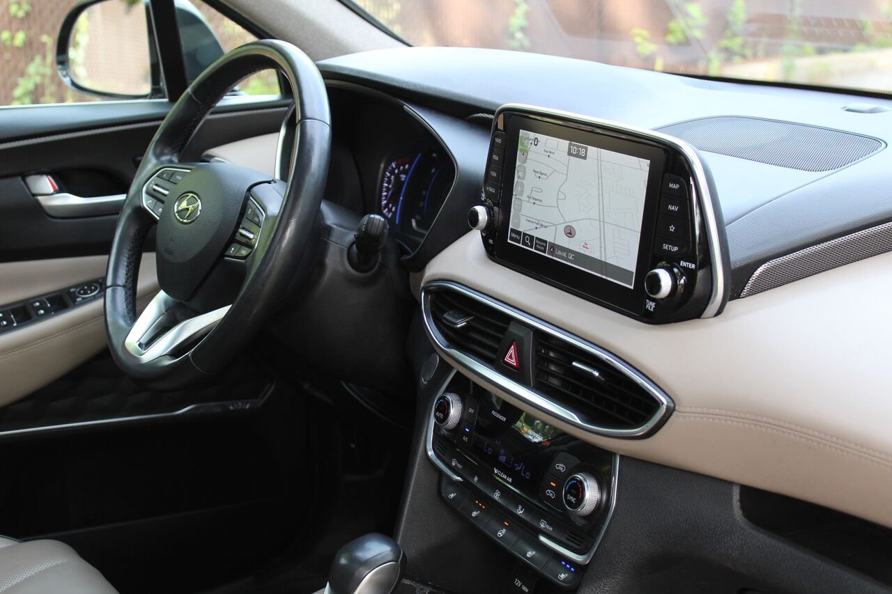2019 Hyundai Santa Fe VIN: 5NMS5CAA7KH100988 Grey Sainte-Rose - photo #7