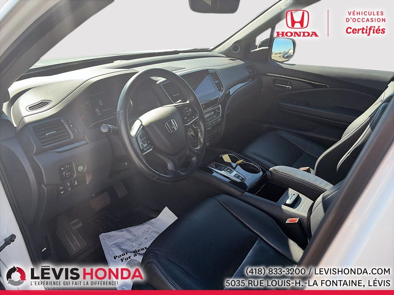 2021 Honda Pilot Touring 7P Touring 7 places TI White Lévis - photo #22