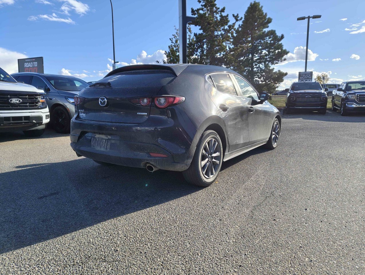 2023 Mazda Mazda3 Sport GX Auto FWD Black Sherwood Park - photo #5