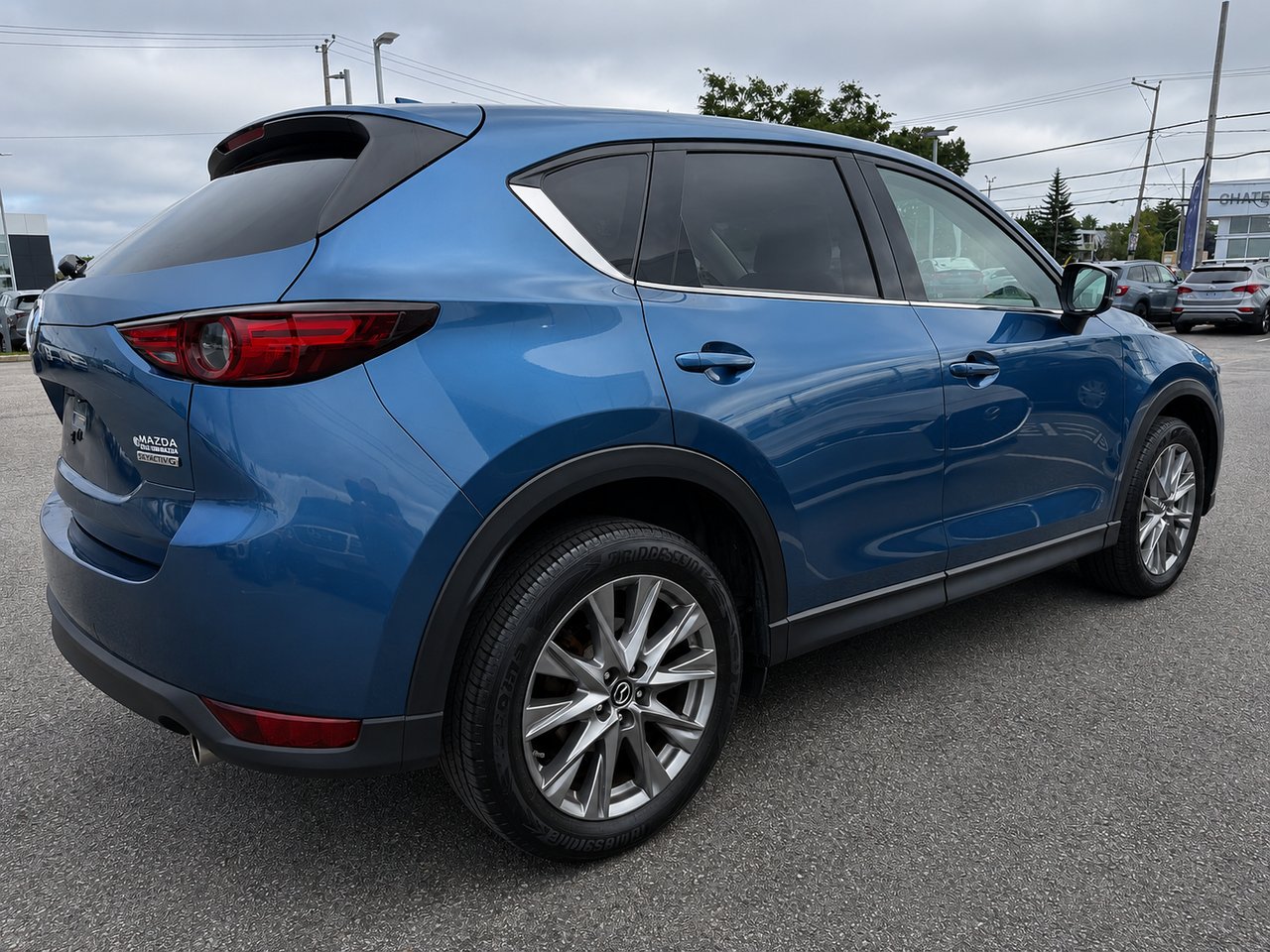 MAZDA CX-5 GT 2020 Bleu Châteauguay - photo #4