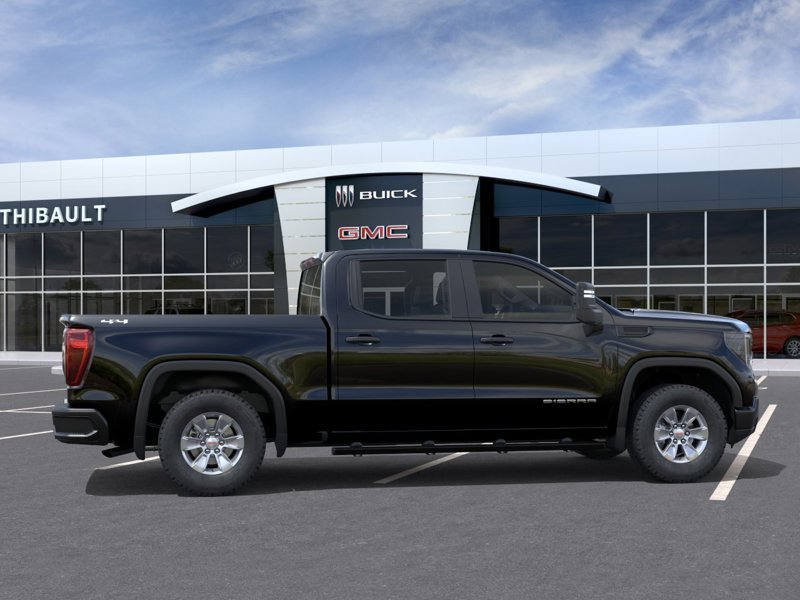 GMC Sierra 1500 Pro cabine multiplace 4RM 147 po 2026 NOIR ONYX