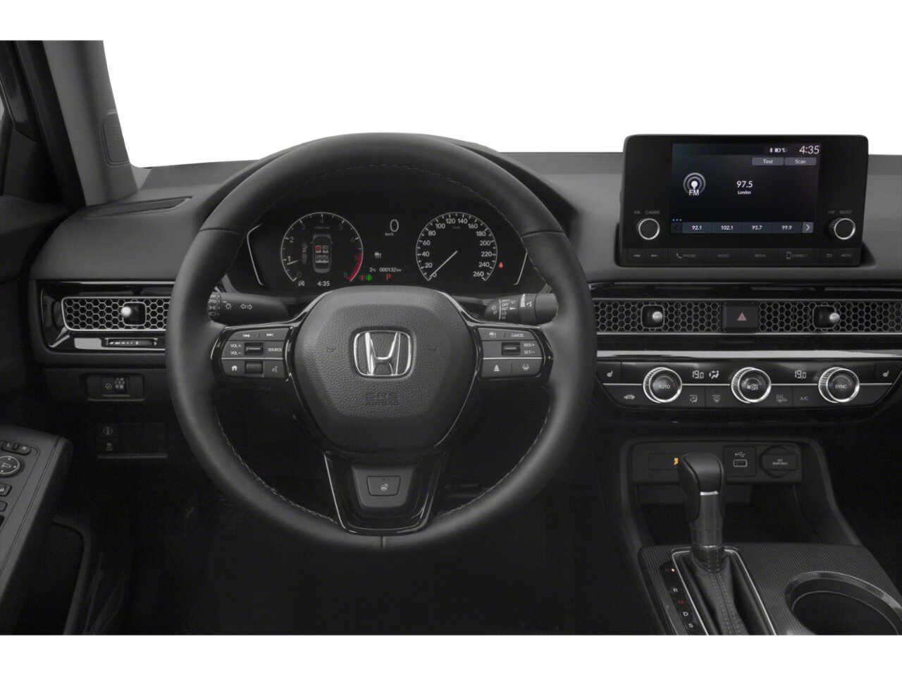 Honda Civic Berline EX 2024 Blanc platine nacré Saint-Eustache - photo #9