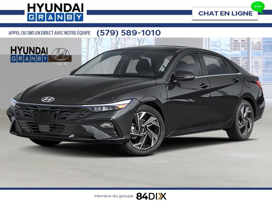 HYUNDAI Elantra hybride Luxury DCT 2025 Noir abysse