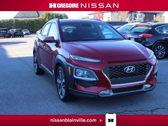 2019 Hyundai Kona Kona 2019 1.6T Trend AWD – Turbo, Caméra, Sièges C Red