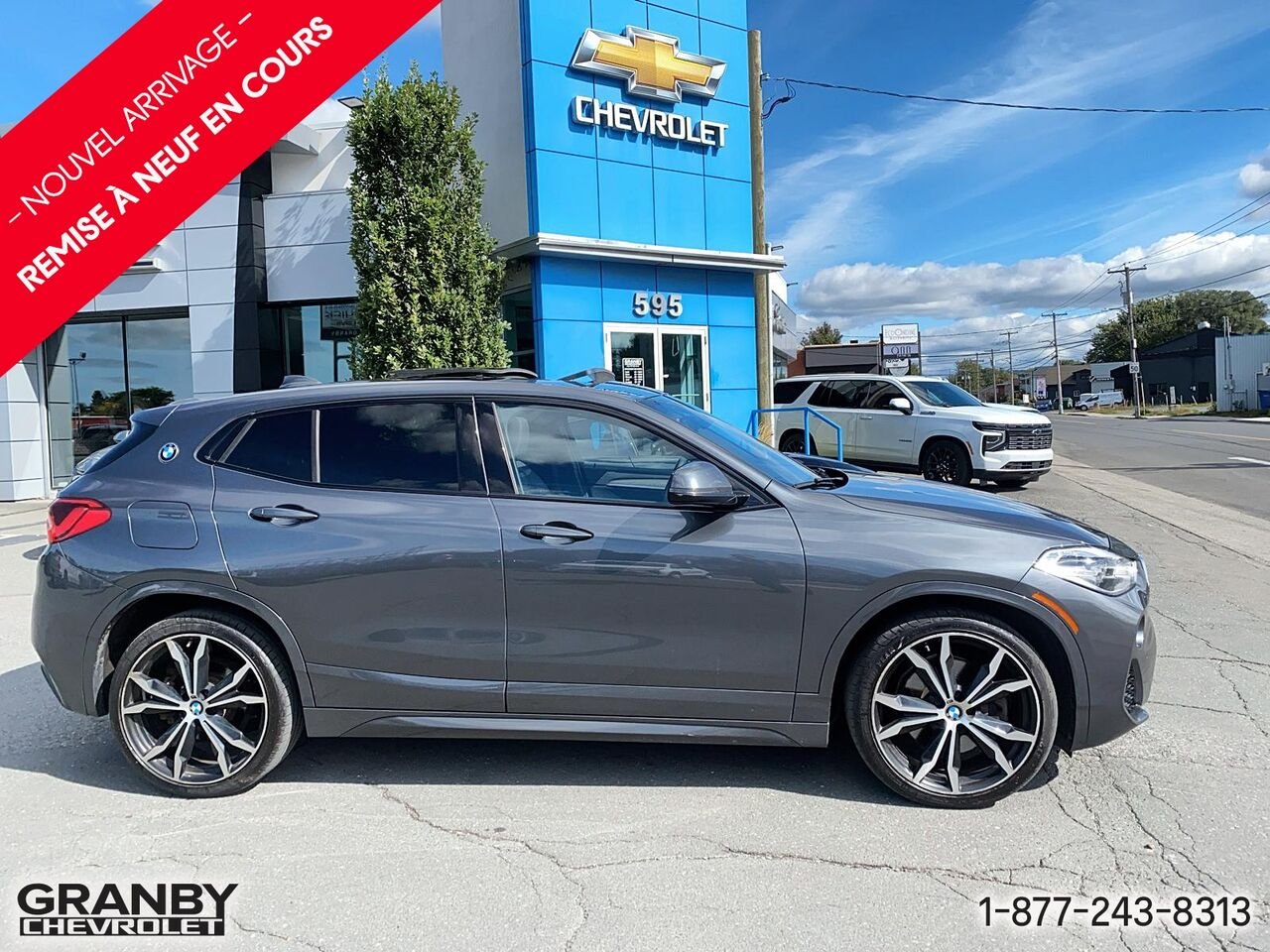 BMW X2 xDrive28i coupé pour activités sportives | 27-0112A 2020 Gris Granby - photo #3