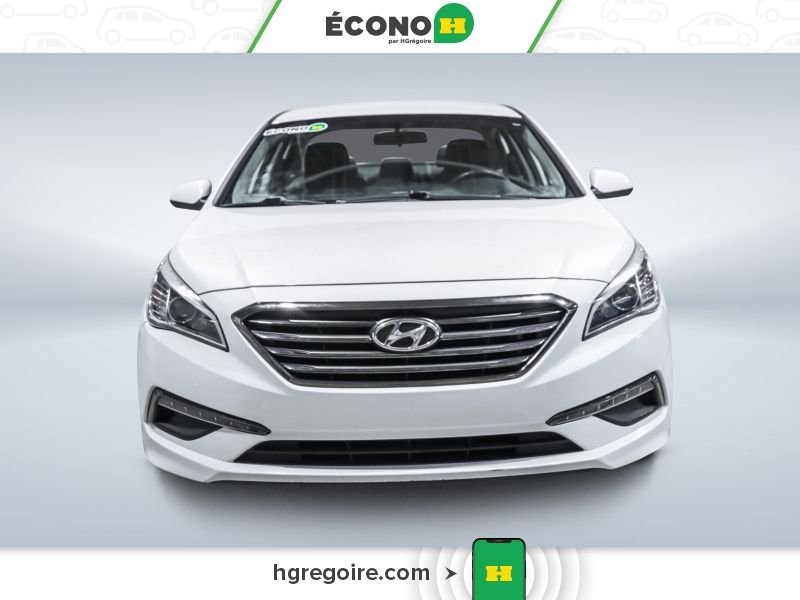 Hyundai Sonata 2.4L GL GR ÉLEC A/C BLUETOOTH CAMÉRA MAGS 2016 Blanc