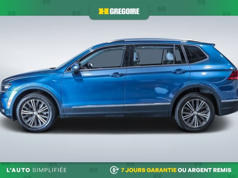 Volkswagen Tiguan 820613 | Highline AWD AUTO AC CUIR TOIT NAV MAGS CAM RECULE 2020 Bleu Laval - photo #4