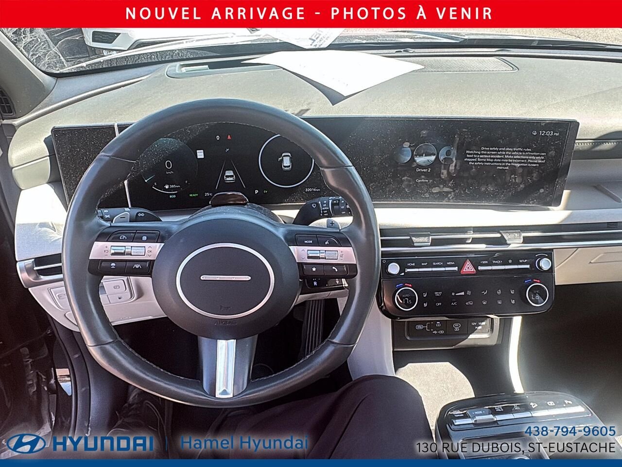 Hyundai Tucson hybride rechargeable 2025 Noir Saint-Eustache - photo #9
