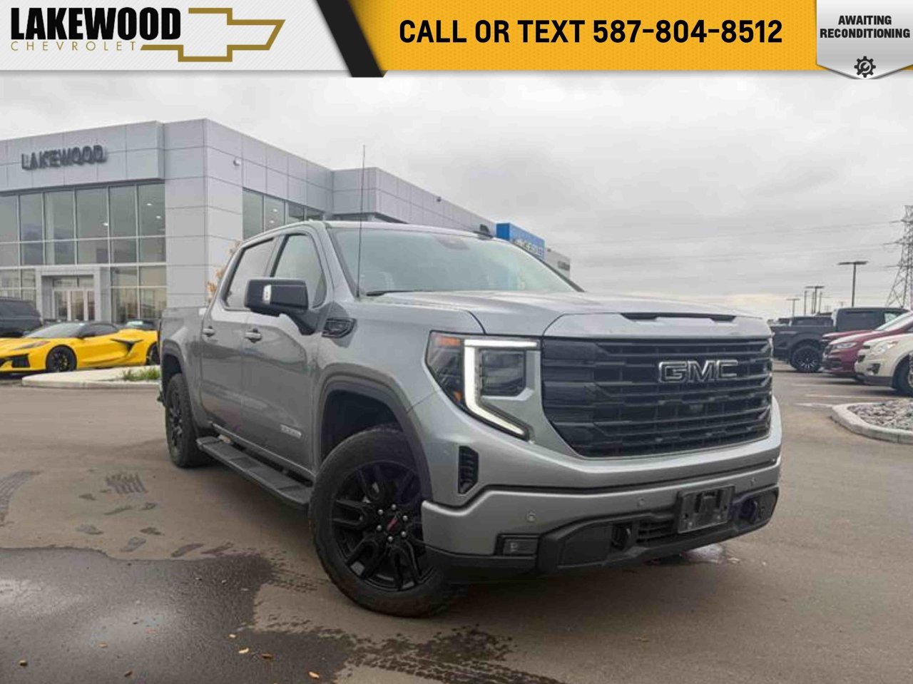 2024 GMC Sierra 1500 4WD Crew Cab 147 Elevation Grey Sherwood Park - photo #0