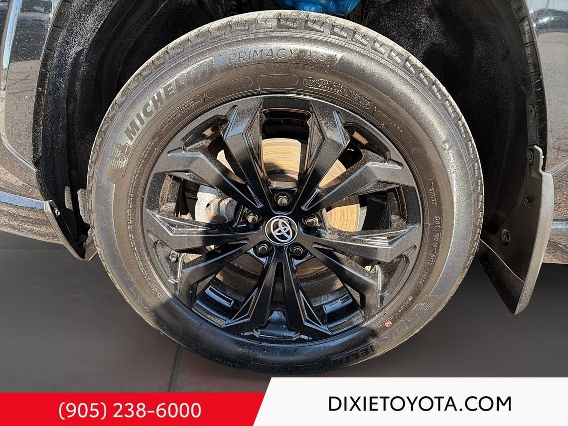 2023 Toyota RAV4 Power Sunroof, Heated Seats, Alloy Wheels, Heated Steering Wheel, Bluetooth Midnight Black Metallic Mississauga - photo #14