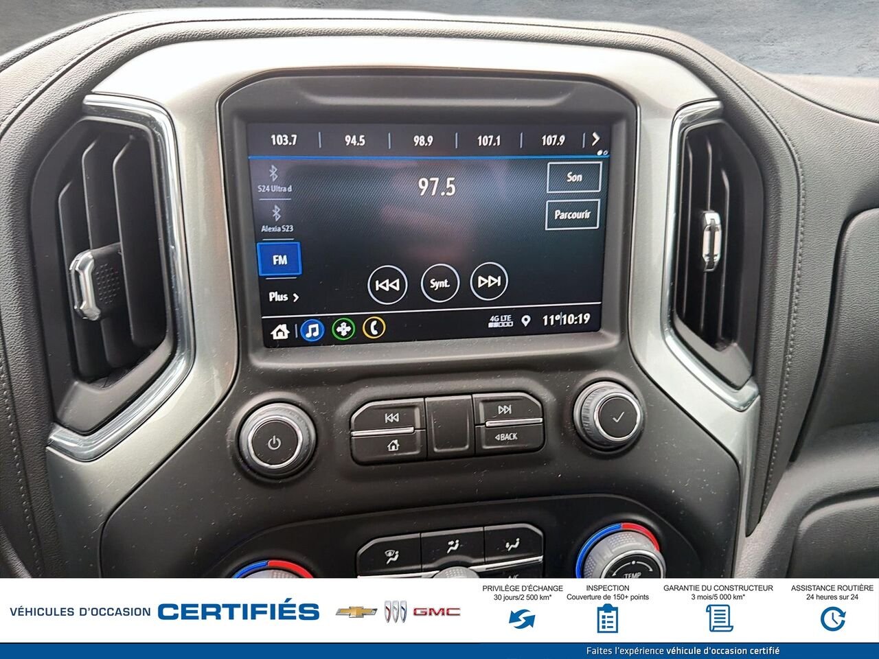 2021 CHEVROLET SILVERADO 1500 LT cabine multiplace 4RM 157 po Black Montmagny - photo #14